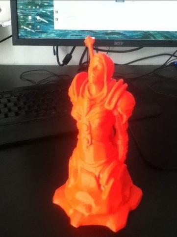 Пример печати 3D-принтера PRIZM